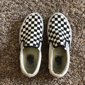 Checkered Vans